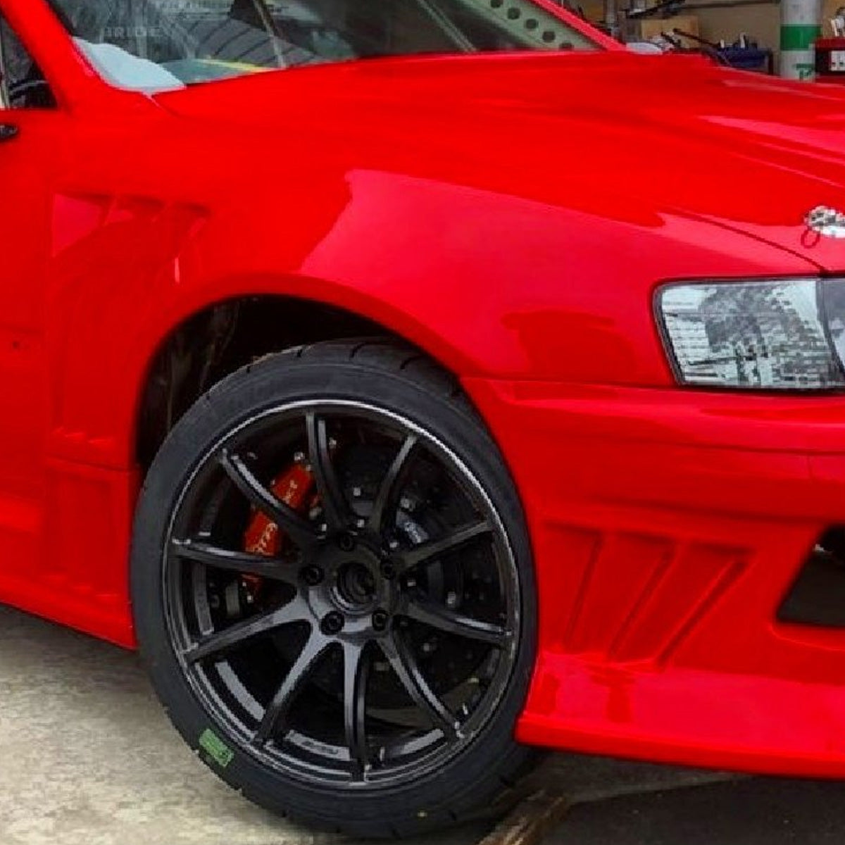 D-MAX RACING SPEC Front Fenders 70mm (JZX100 Chaser)
