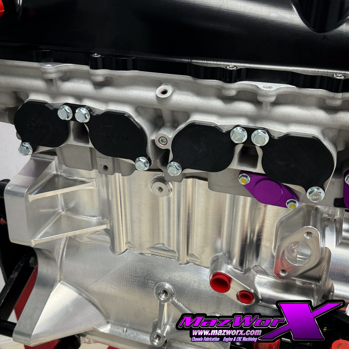 Mazworx SR20 Port Cover Kit