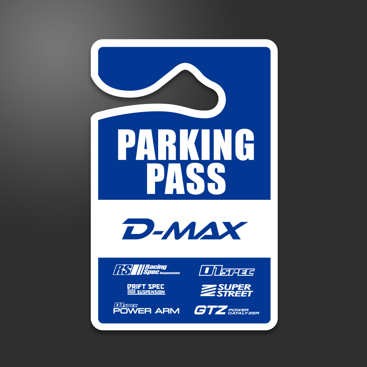 D-MAX Parking Permit