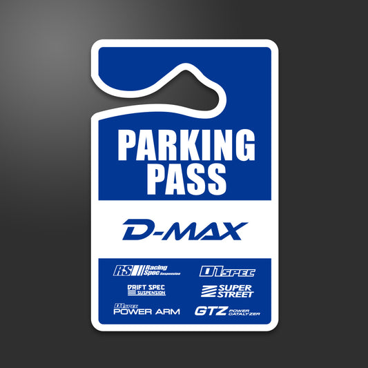 D-MAX Parking Permit