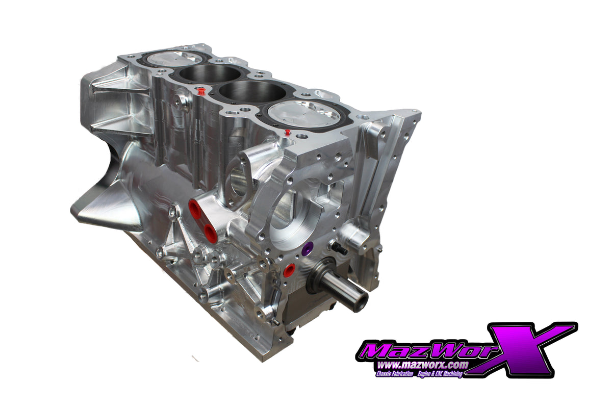 Mazworx SR20VE RWD Short Block, Stage 4 Pro Street Billet