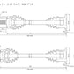 D-MAX Reinforced Driveshaft (5/6-Bolt Multi)