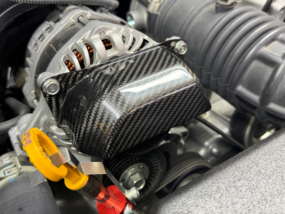 Kazama Auto Carbon A/C & Alternator Cover (GR86 / BRZ ZN8 / ZD8)