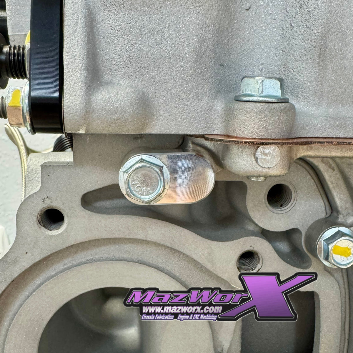 Mazworx SR20 Front Cover Clamp, S14 VE Conversion