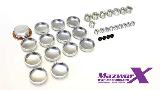 Mazworx SR20 Freeze and Oil Port Plug Kit