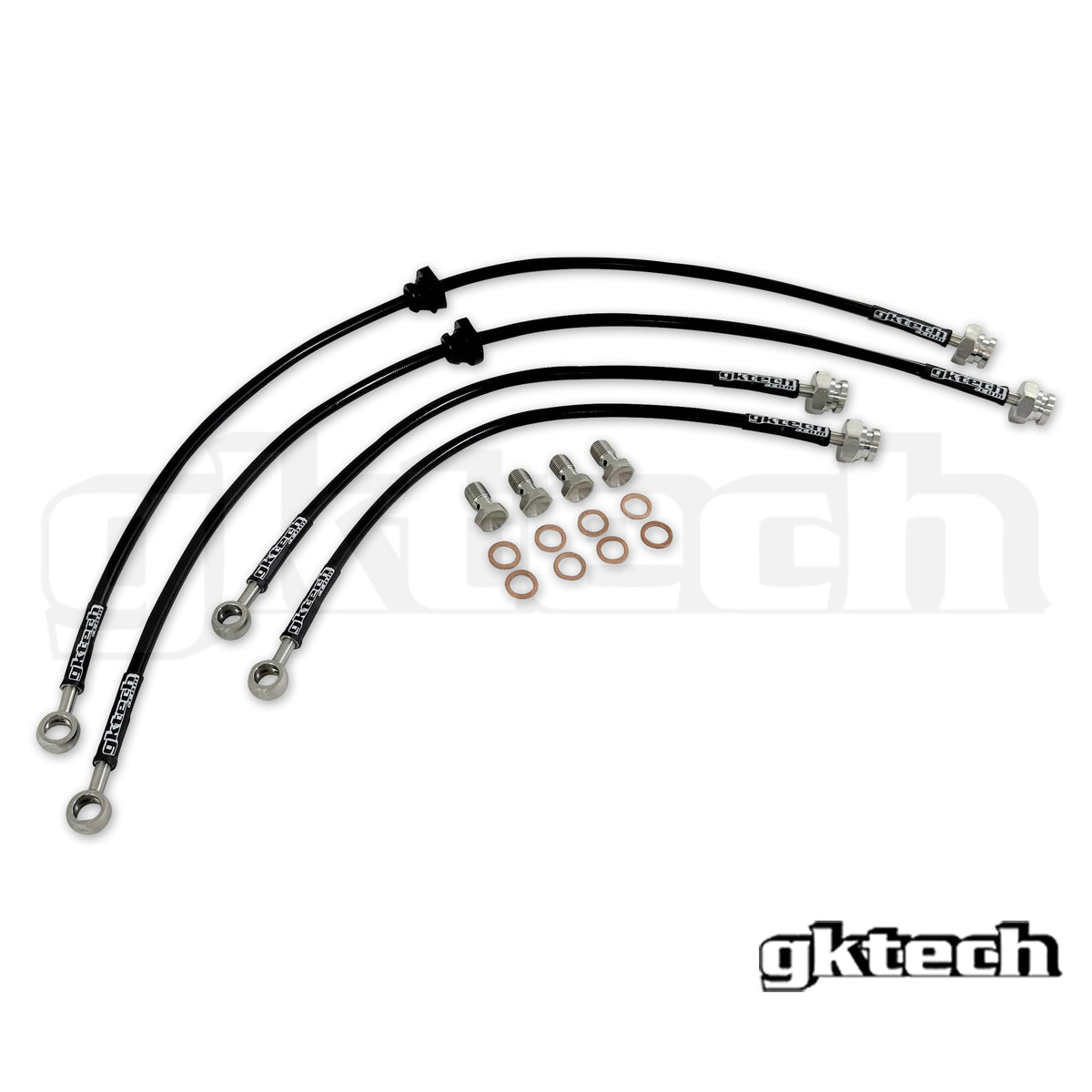 GKTECH Braided Brake Lines (S13)