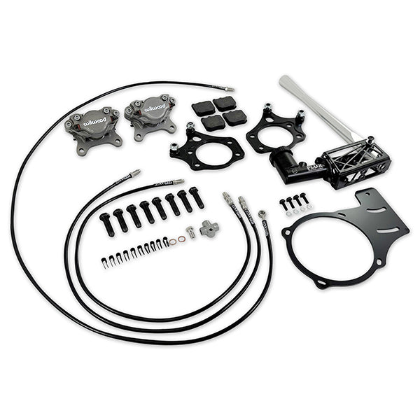 GKTECH Wilwood Dual Caliper Hydraulic E-Brake Kit (S13 / S14 / S15)