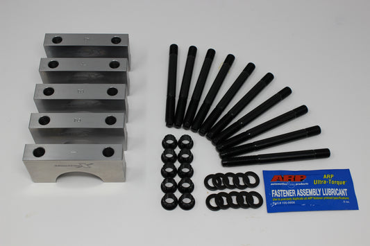 Mazworx SR20 Billet Main Caps with 1/2" Studs