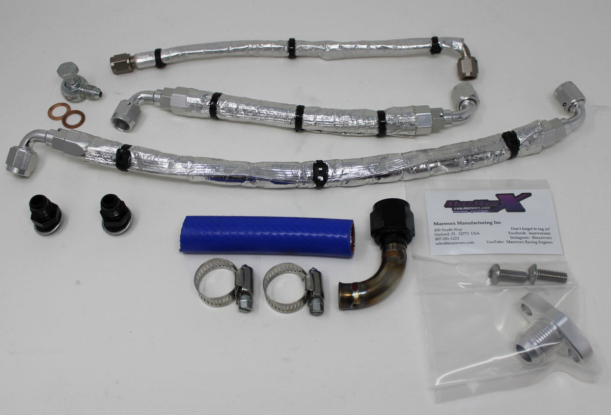 Mazworx SR20 RWD Bottom Mount G25 / G30 Turbo Kit