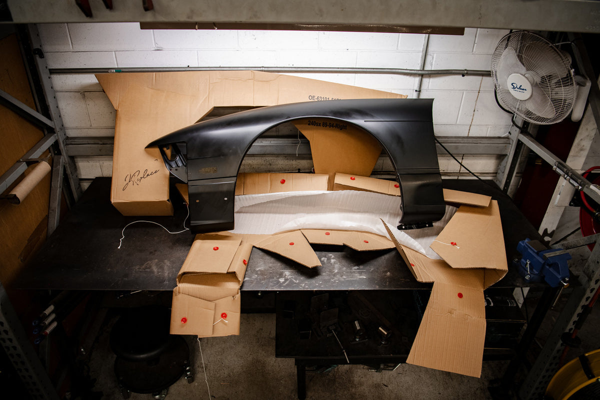 J-Replace - Stamped Steel Front Fender - Nissan 240SX / 180SX S13 89-94 - Right (OE-63100-51F31)