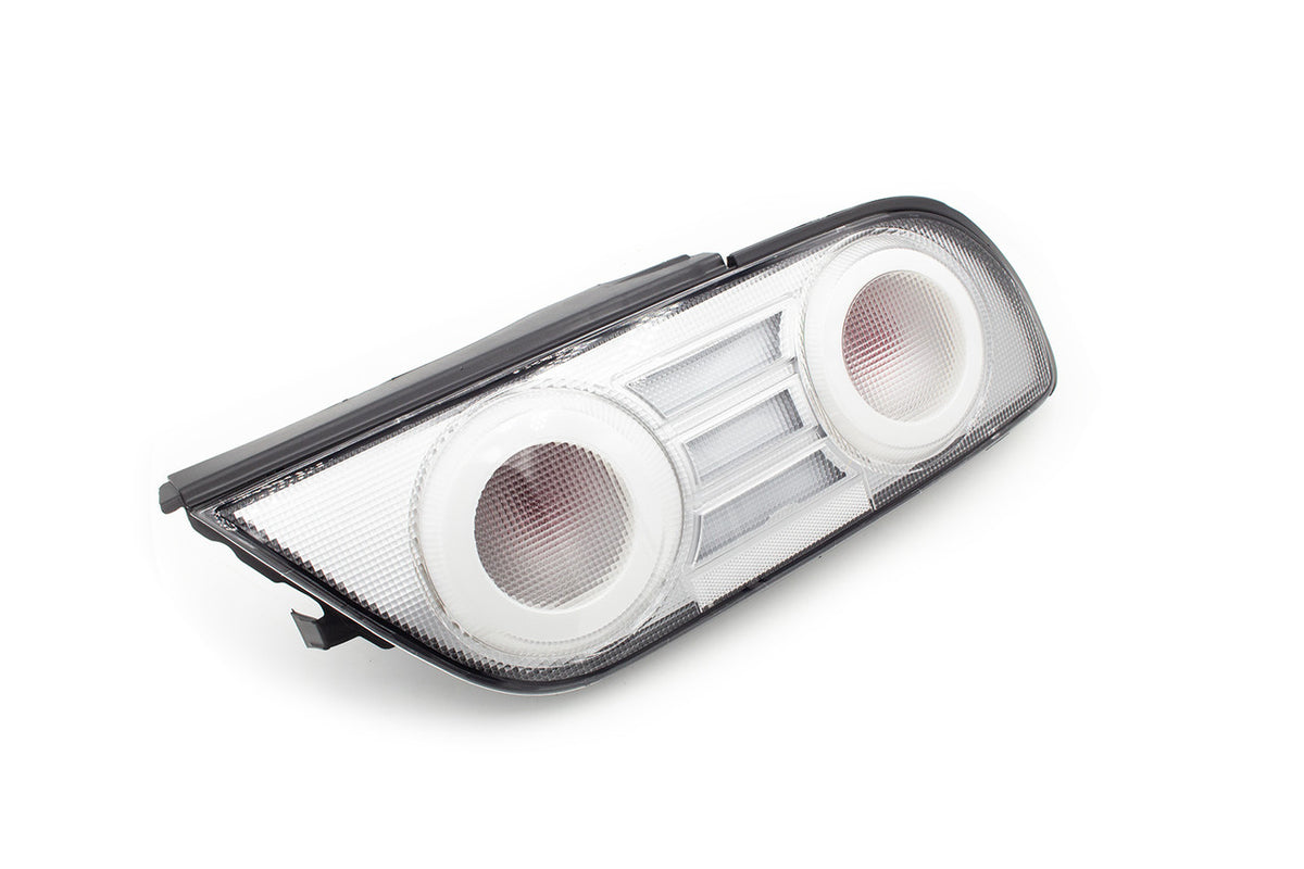 J-Replace - 180SX Type X Style Clear LED Tail Light Set - 240SX S13 89-94 Hatchback (OE-TAIL-180SX-SET-CLEAR)