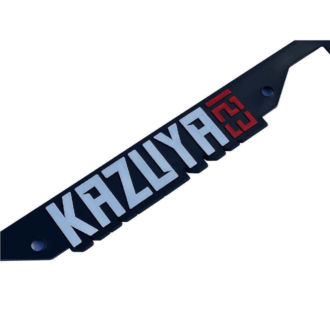 "KAZUYA123" License Plate Frame