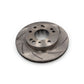 ROFU - Slotted Front Rotors (Pair) - Nissan 240SX S13 / S14 Non-ABS - 4 & 5 Lug