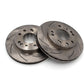 ROFU - Slotted Front Rotors (Pair) - Nissan 240SX S13 / S14 Non-ABS - 4 & 5 Lug