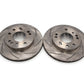 ROFU - Slotted Front Rotors (Pair) - Nissan 240SX S13 / S14 Non-ABS - 4 & 5 Lug