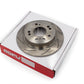 ROFU - Slotted Rear Rotors (Pair) - Nissan 240SX S13 / S14 - 4 & 5 Lug