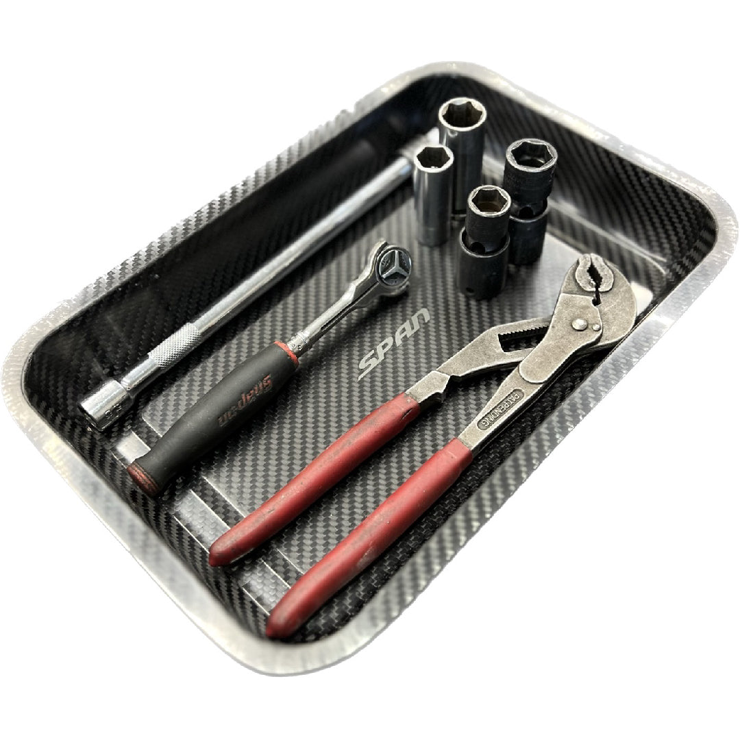SPAN Racing Technology x KZY123 Dry Carbon Tool Tray