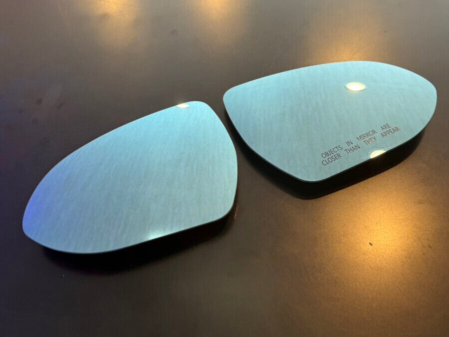 Kazama Auto Wide View Blue Mirror Lenses with Heater (GR86 / BRZ ZN8 / ZD8)