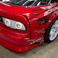 J-Replace - 180SX Type X Style Clear LED Tail Light Set with Lower Garnish - 240SX S13 89-94 Hatchback (OE-TAIL-180SX-FULL-CLEAR)