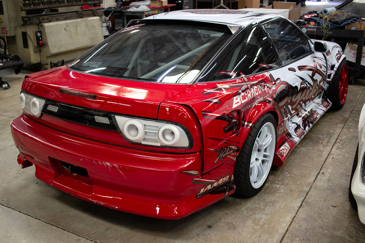 J-Replace - 180SX Type X Style Clear LED Tail Light Set - 240SX S13 89-94 Hatchback (OE-TAIL-180SX-SET-CLEAR)