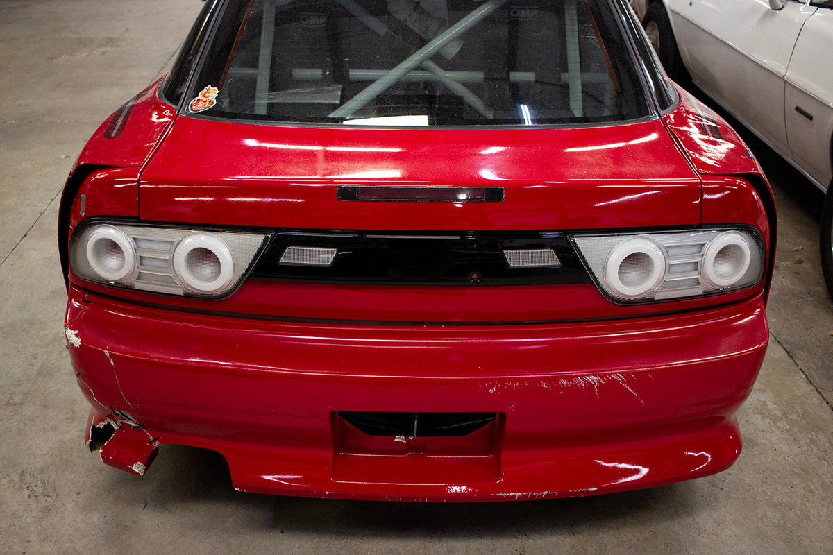 J-Replace - 180SX Type X Style Clear LED Tail Light Set - 240SX S13 89-94 Hatchback (OE-TAIL-180SX-SET-CLEAR)