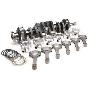Brian Crower STROKER KIT - Nissan VQ35HR - 86.4mm Billet Crank, BC625+ Rods (5.974"), Pistons, Unbalanced