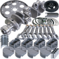 Eagle Chevrolet 350 Balanced Rotating Assembly Kit -5cc Flat Top 3.750 Stroke 5.700 Rod Length