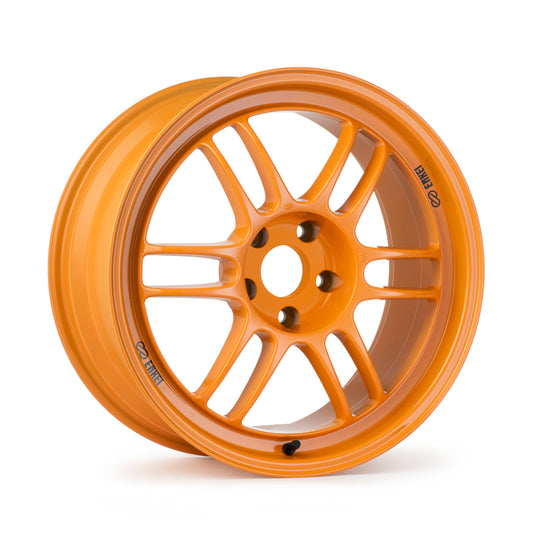 Enkei RPF1 18x8.5 5x114 30mm Offset F1 Yellow Wheel