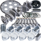 Eagle Chevrolet Small Block 5140 Steel I-Beam Balanced Rotating Assembly Kit