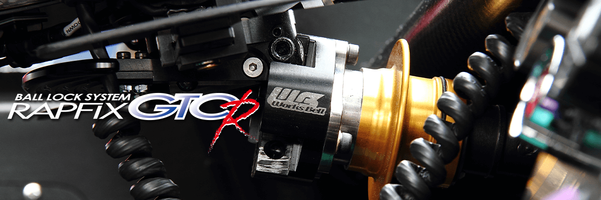 Works Bell GTC-R / RAPFIX Racing 3-to-6 Hole Adapter (2-Piece Set)