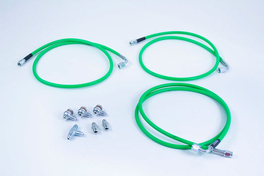 Sikky Manufacturing - Universal Pull Back Handbrake Dual Caliper Line Kit (HLK-01)