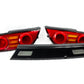 J-Replace - 180SX Type X Style LED Tail Light Set - 240SX S13 89-94 Hatchback (OE-TAIL-180SX-SET)