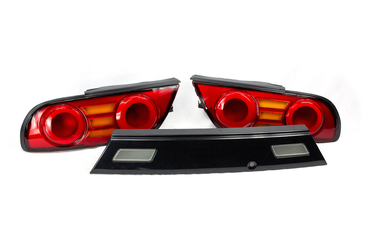 J-Replace - 180SX Type X Style LED Tail Light Set - 240SX S13 89-94 Hatchback (OE-TAIL-180SX-SET)