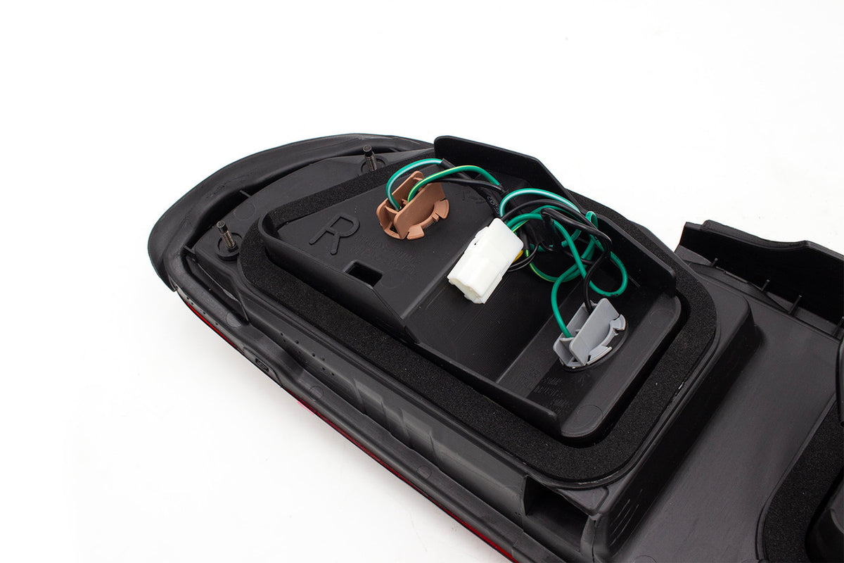 J-Replace - 180SX Type X Style LED Tail Light Set - 240SX S13 89-94 Hatchback (OE-TAIL-180SX-SET)