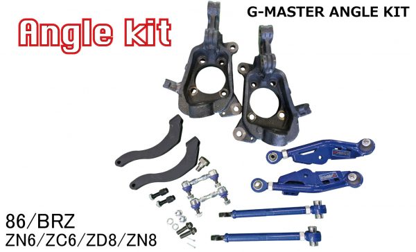 GP SPORTS Double Short Knuckle Angle Kit - Full Kit (86 / GR86 / BRZ)