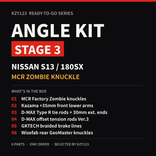 Ready-To-Go Angle Kit Stage 3 – S13 (MCR Zombie)