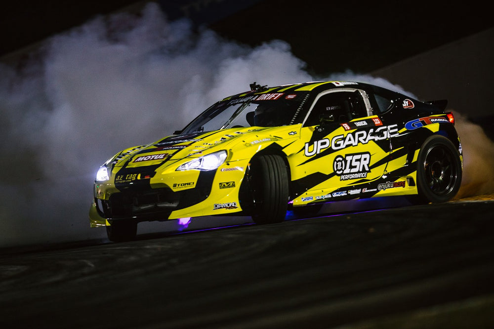 Kazuya Taguchi with his team at Formula DRIFT