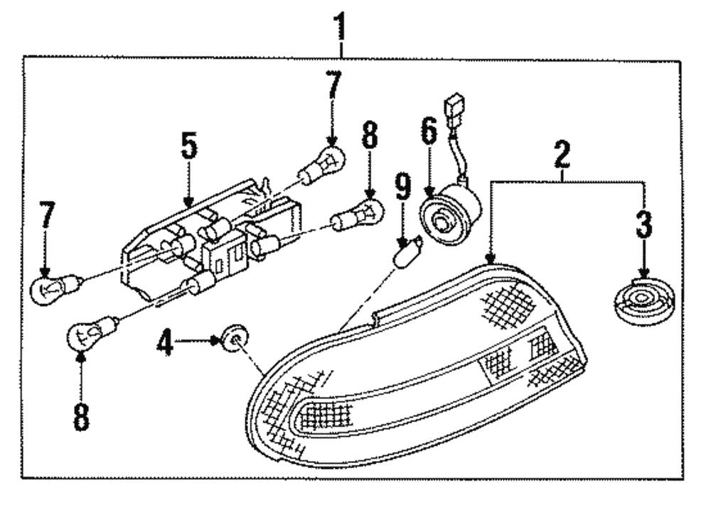 J-Replace - Butyl Tape (Tail Light Sealing) (OE-B6553-89965)