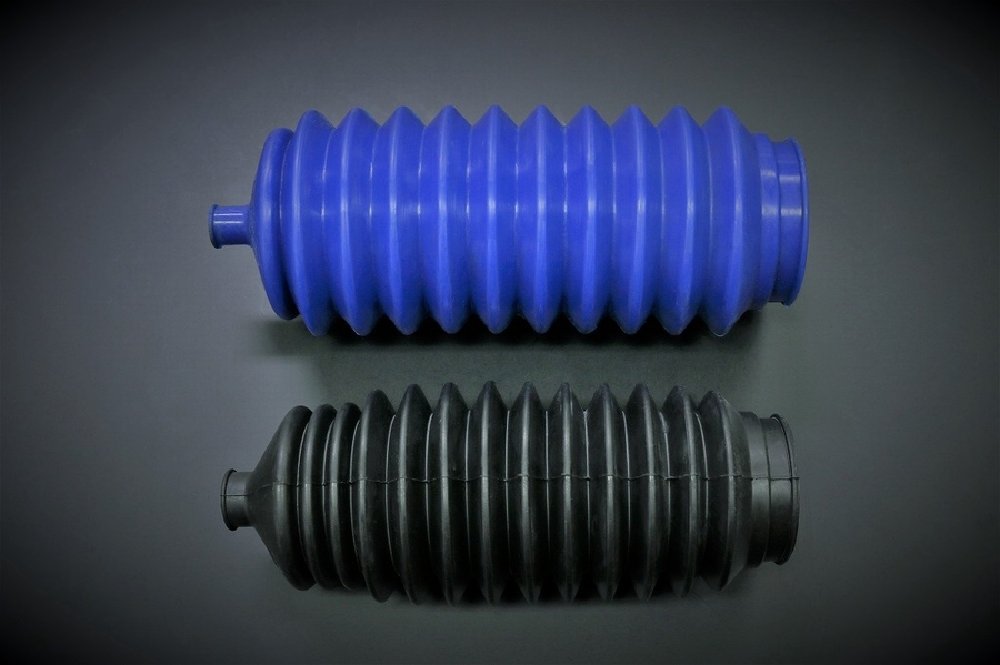 D-MAX Silicone Steering Rack Boot Set, Large Diameter