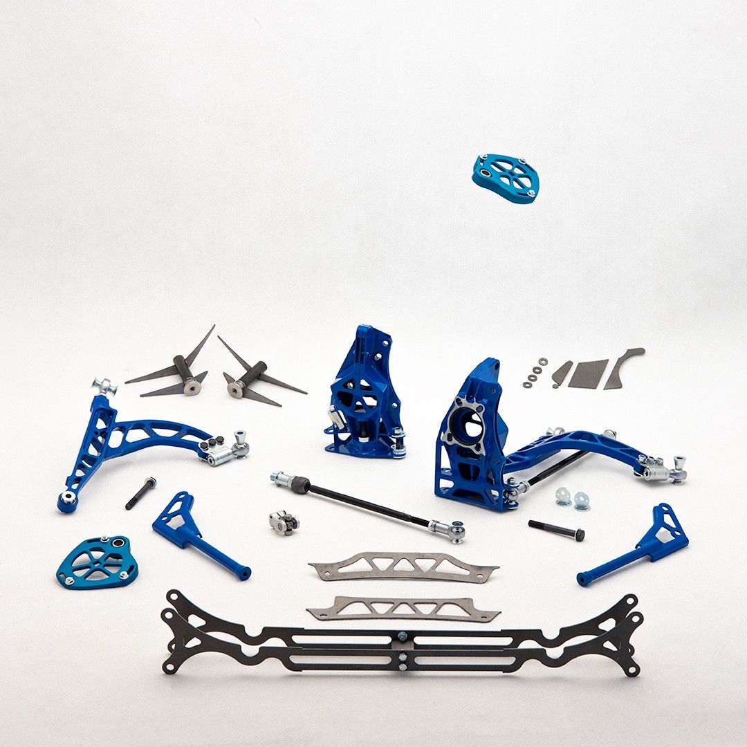 WiseFab - Toyota 86 / BRZ Front V2 Lock Kit for Front Rack (WF8601)